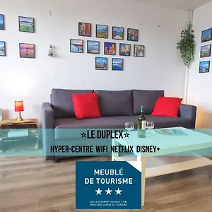Le Duplex - Hyper Centre - Gare - Wifi - Netflix - + Appartamento